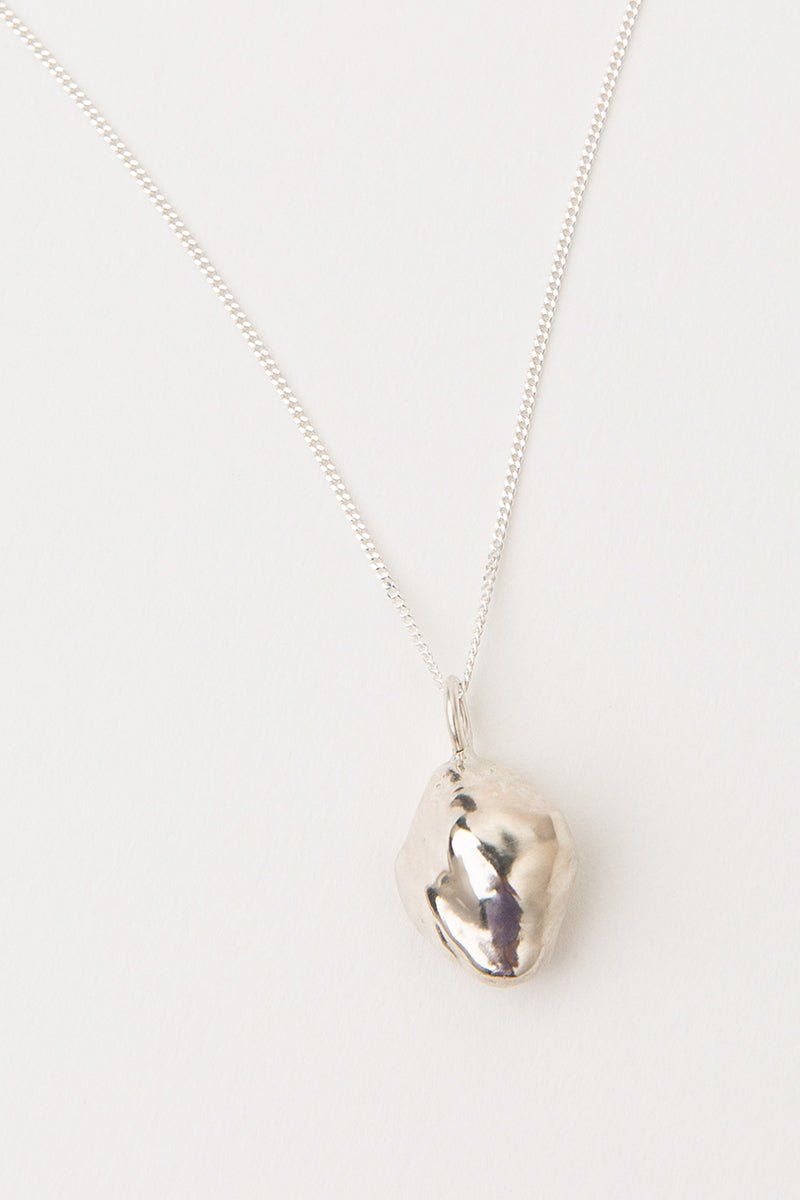 PEROLA NECKLACE SILVER