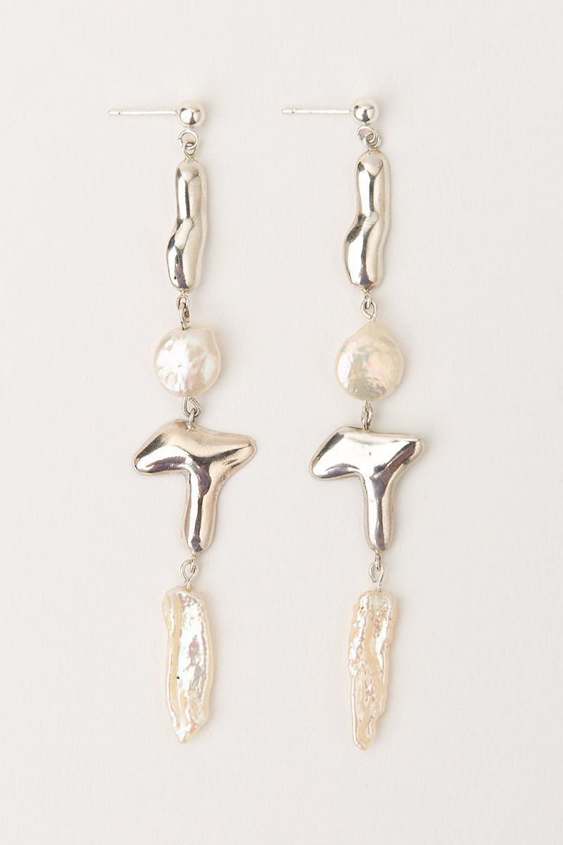 AMULETO EARRINGS SILVER