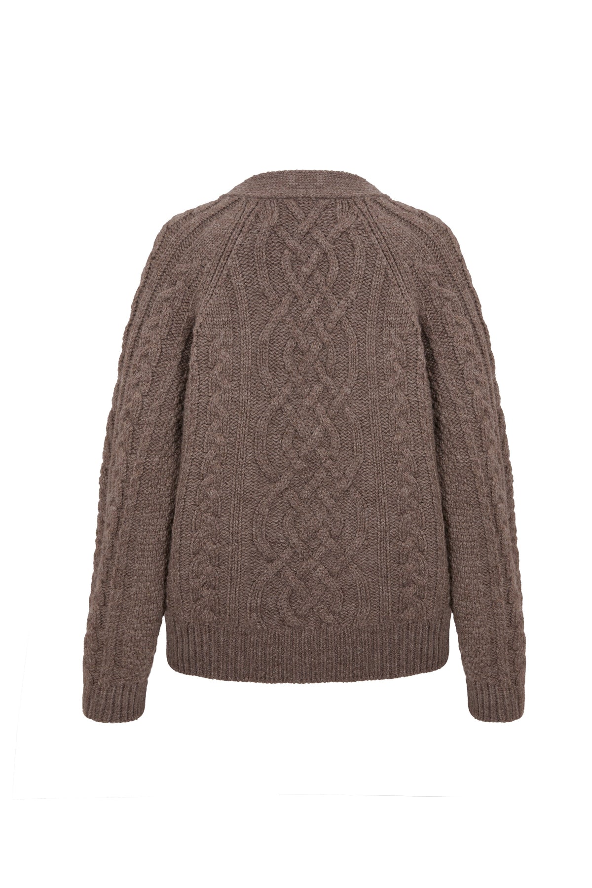 Whitby Cardigan in Loam