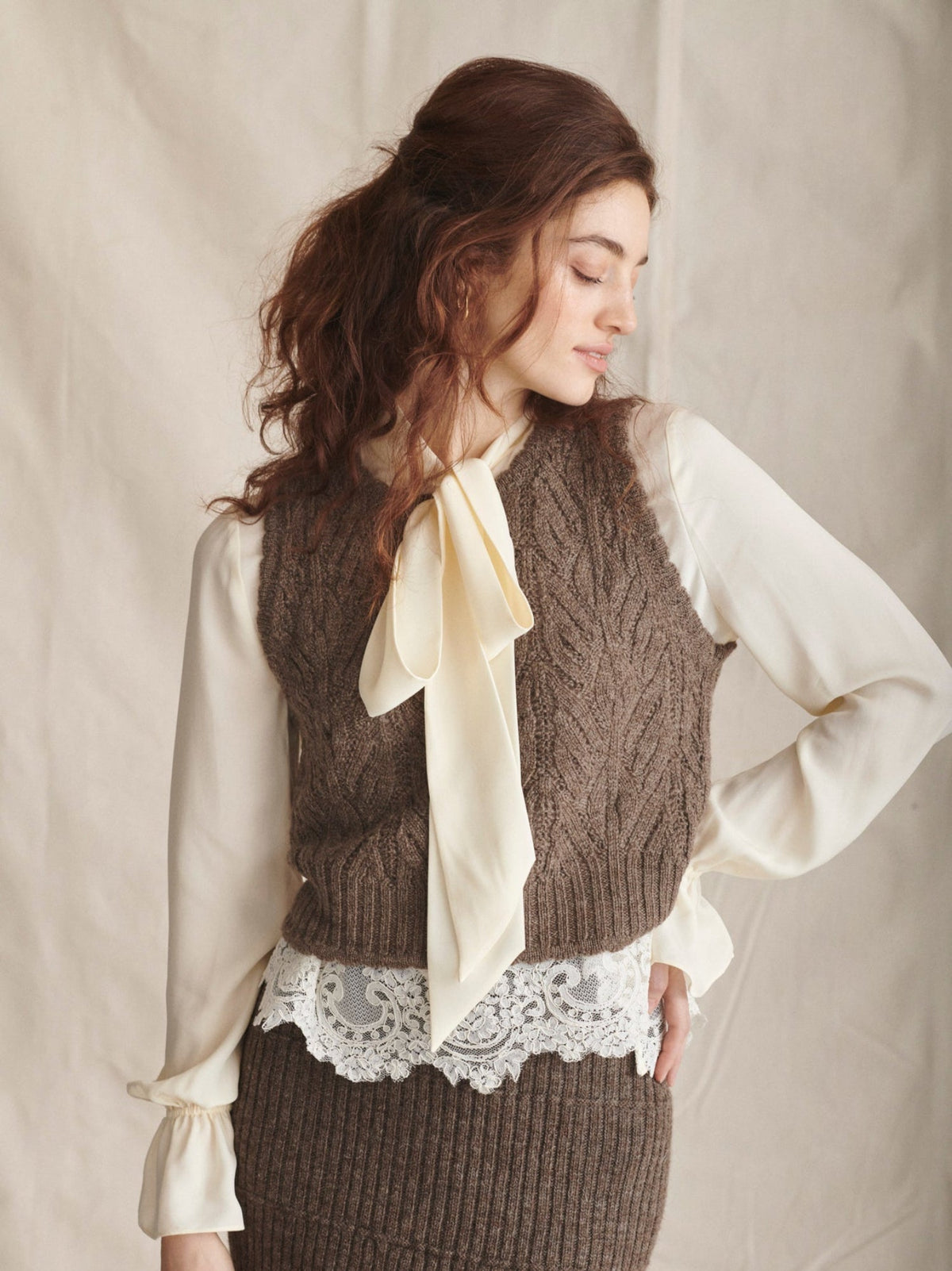 Wyre Vest in Loam