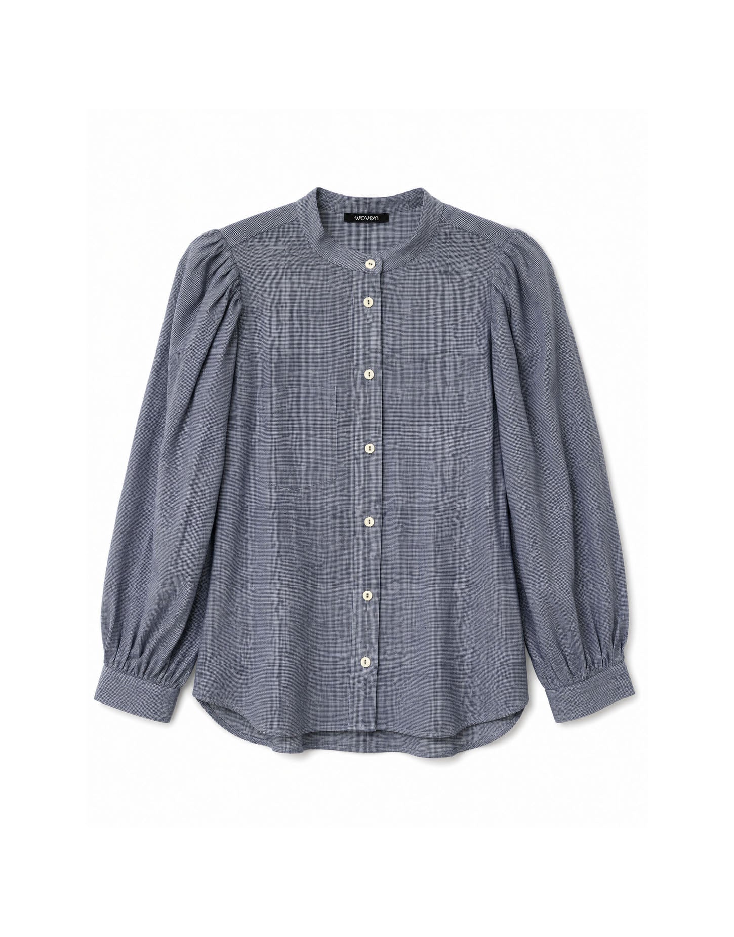 ingrid blouse | oxford blue