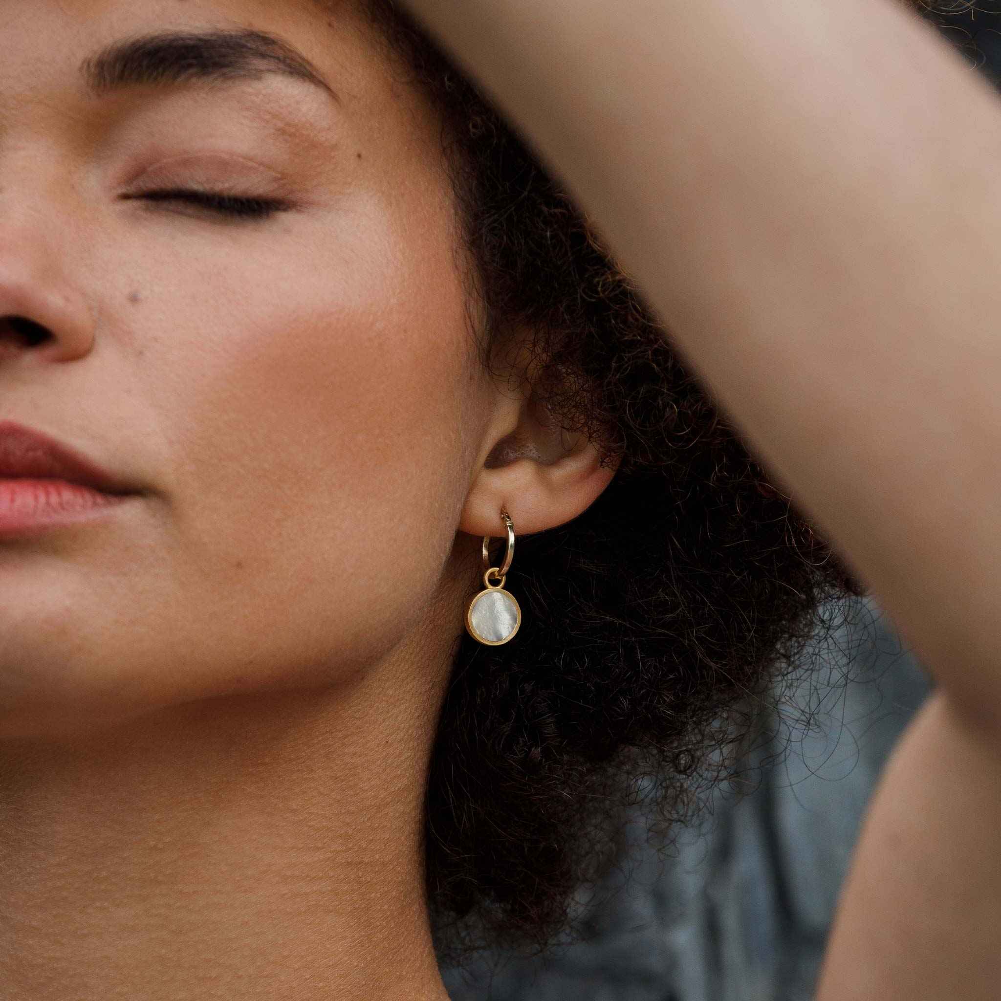 Mother of Pearl Portilla Earrings
