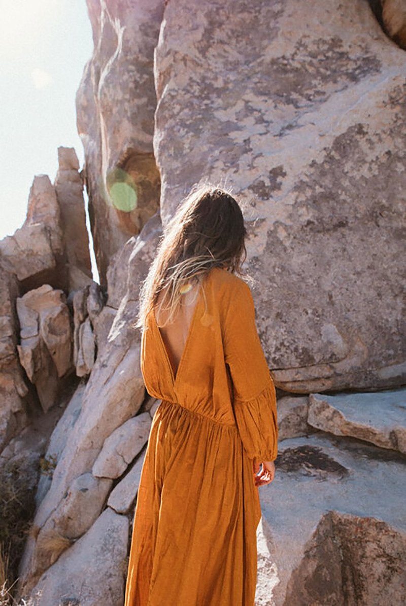 Ochre Dress