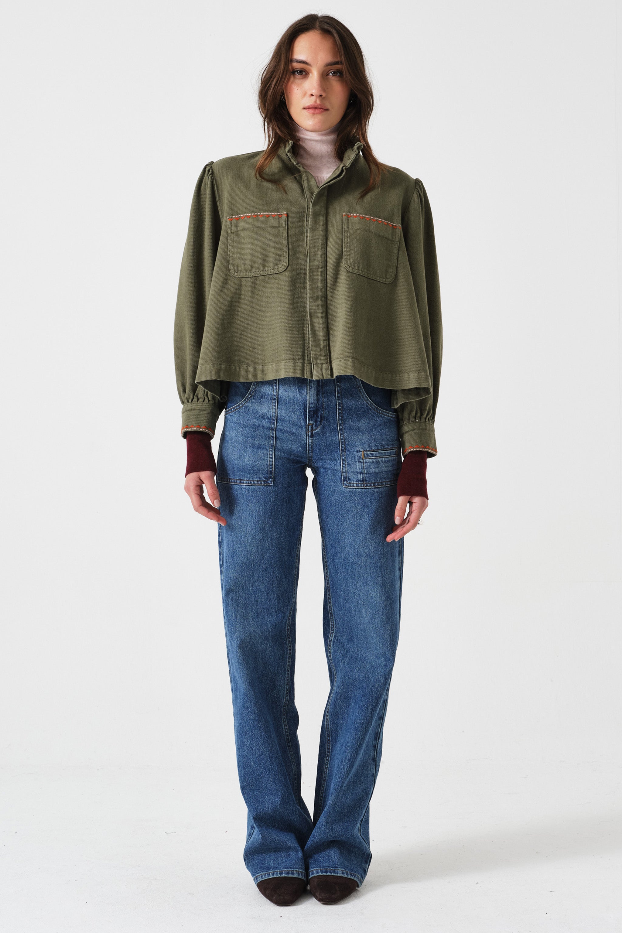 Eden Wide Leg Jean in Pasadena - seventy + mochi