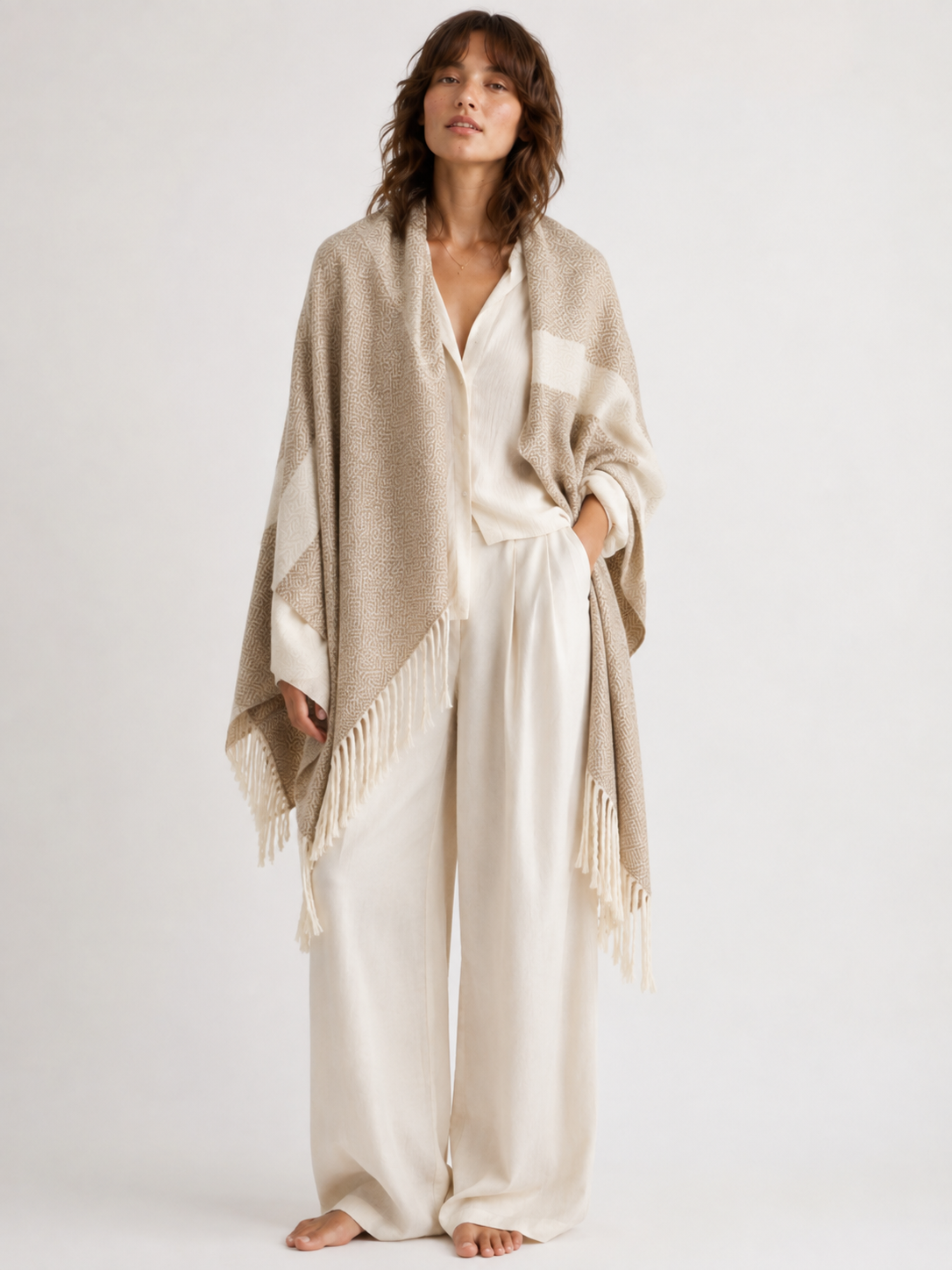 The Journey Wrap Taupe