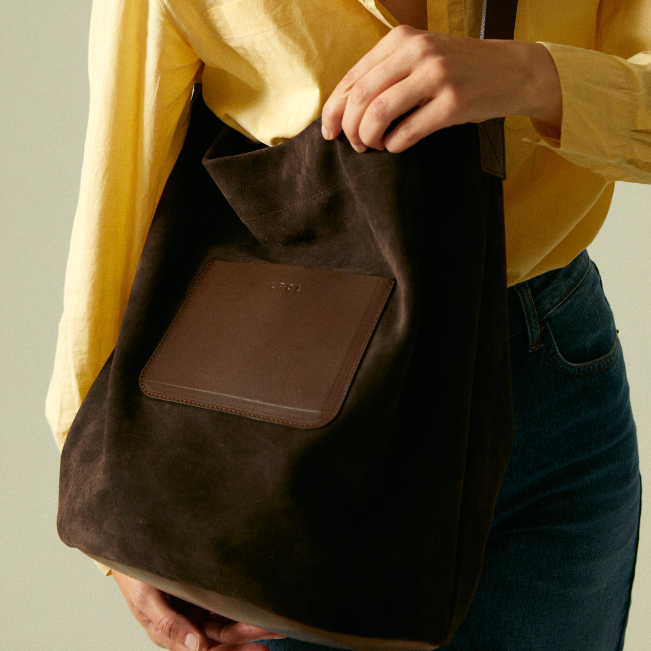 Huxley Suede Tote