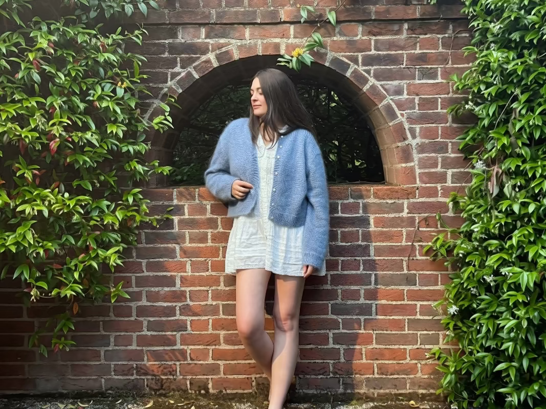 Classic Cardigan - Soft Blue