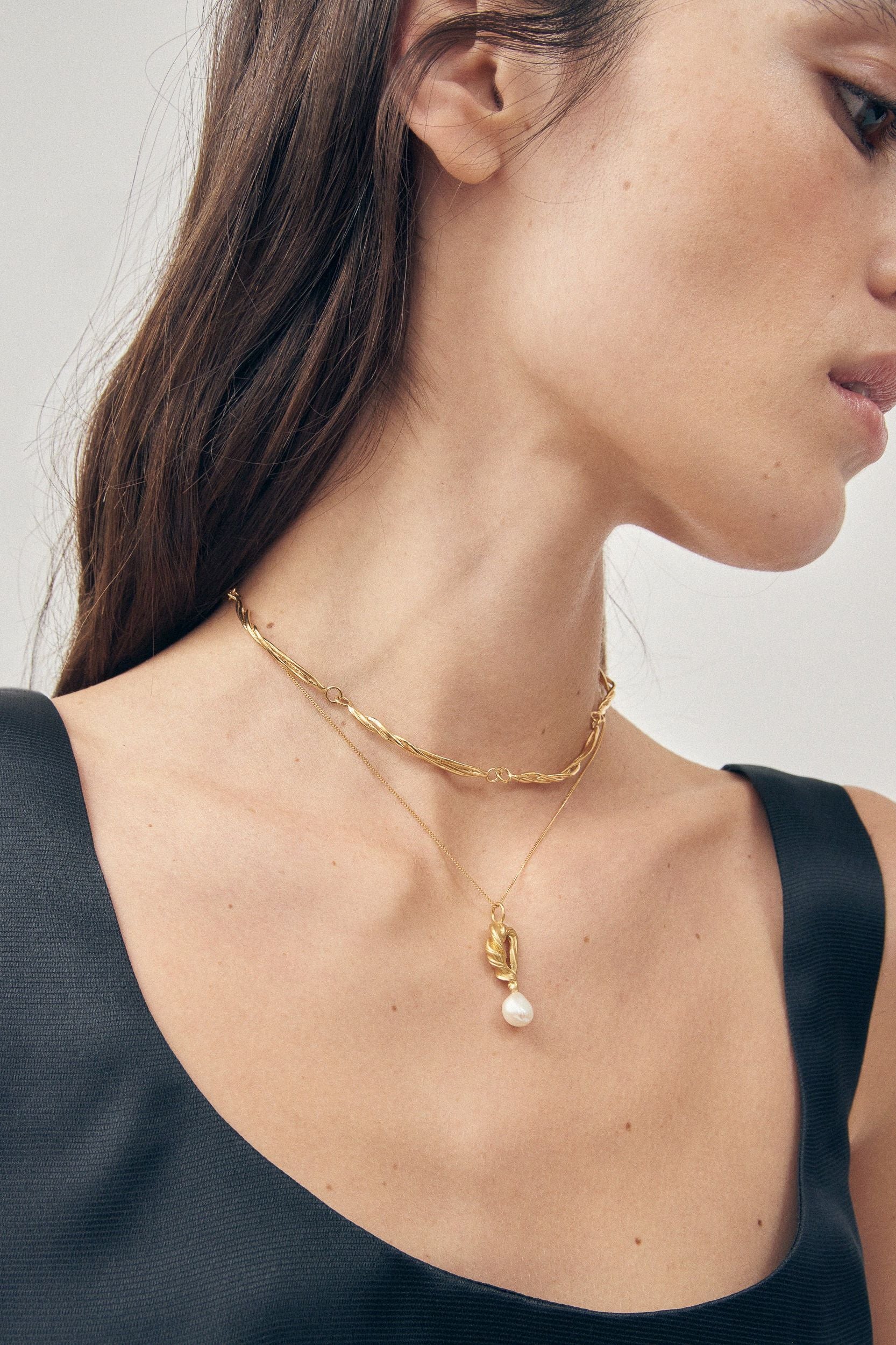PEROLA CUMARU NECKLACE SILVER