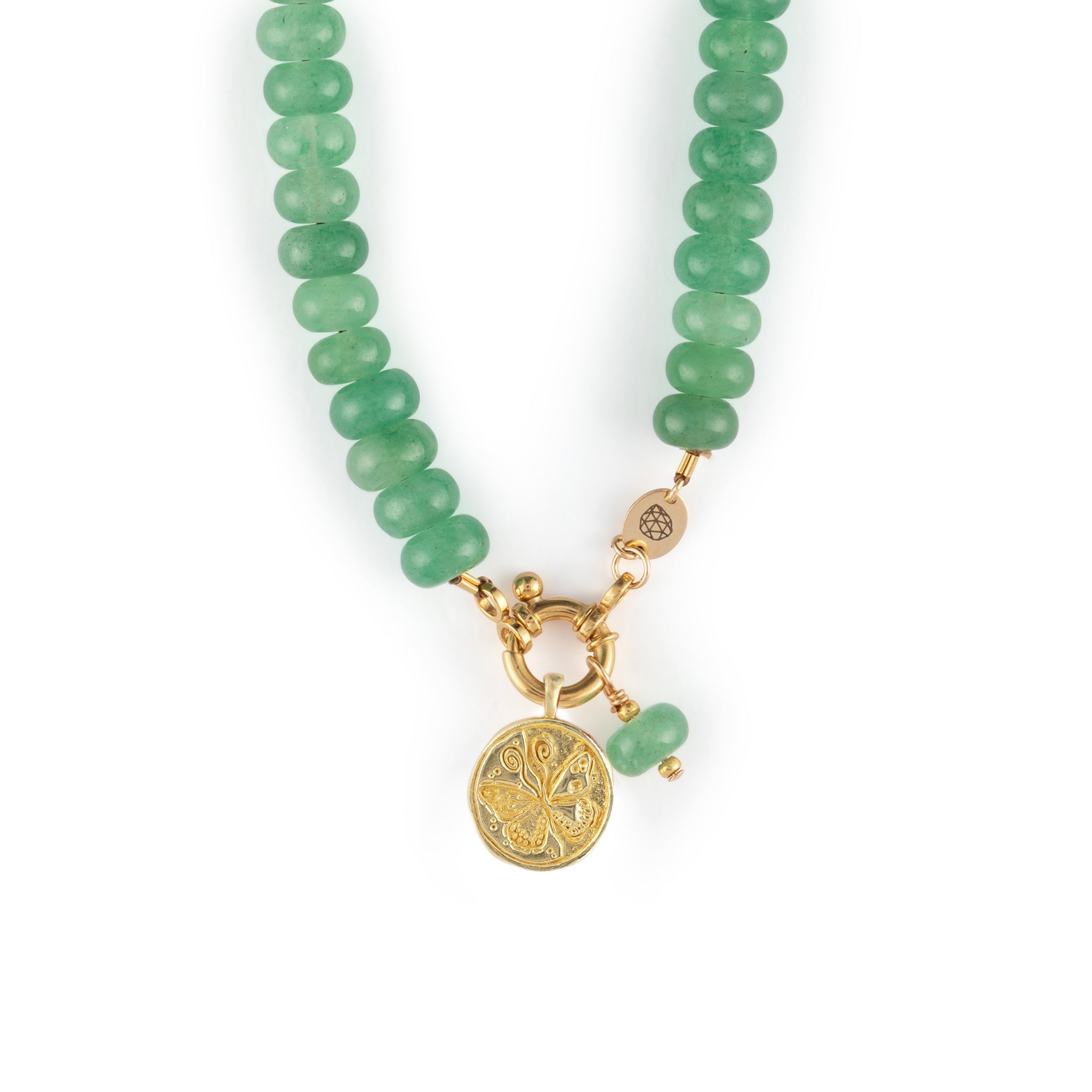 Gemini Zodiac Coin Pendant Necklace