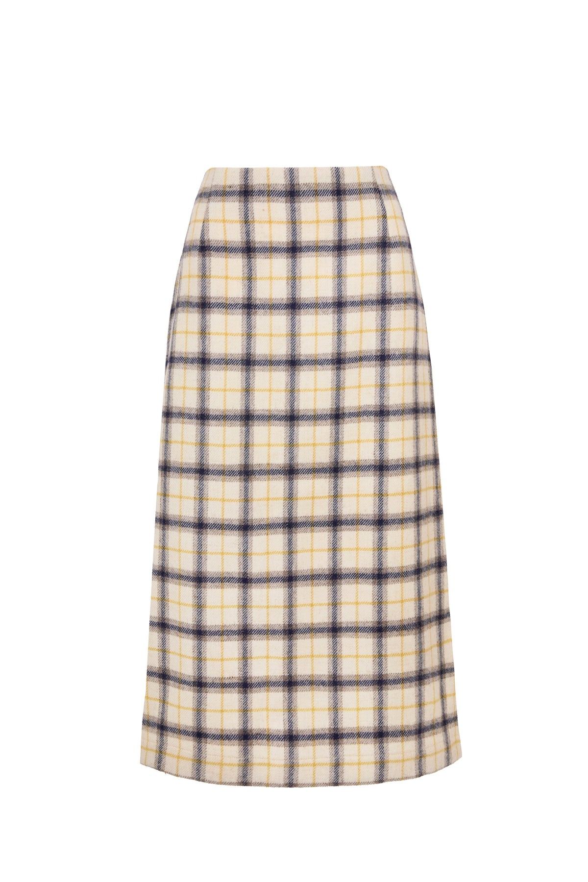 Mellor Skirt in Yolk Check