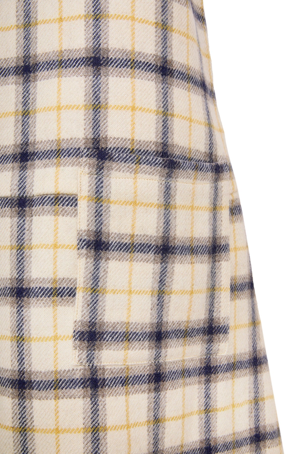 Penrith Mini Dress in Yolk Check