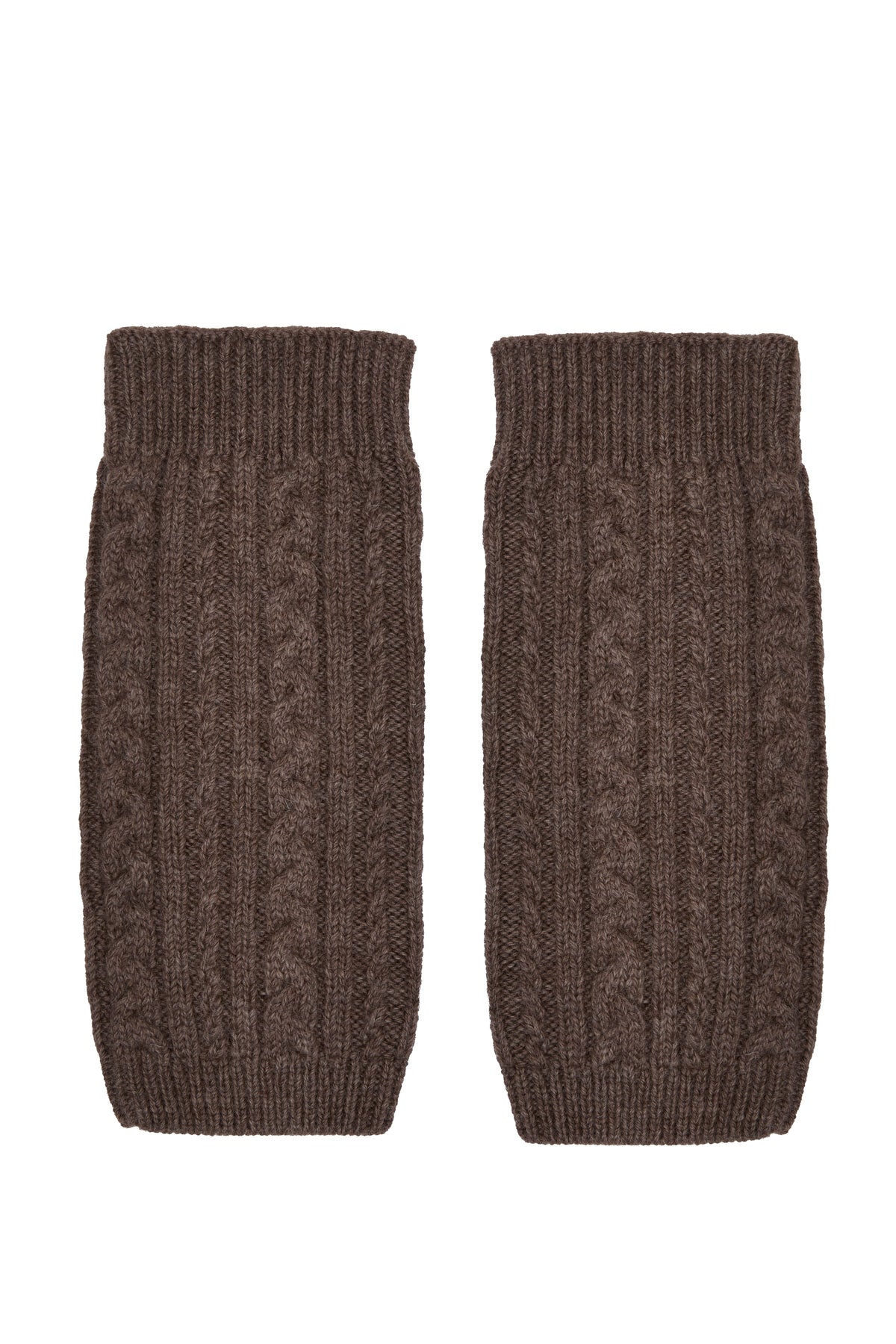 Whitby Leg Warmers in Loam