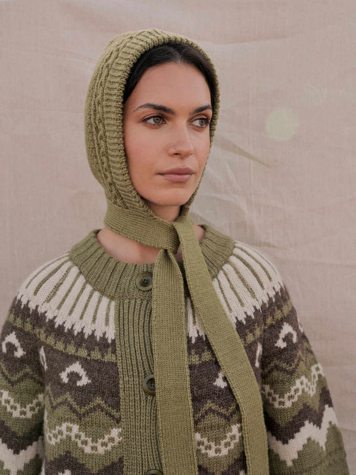 Whitby Bonnet in Moss