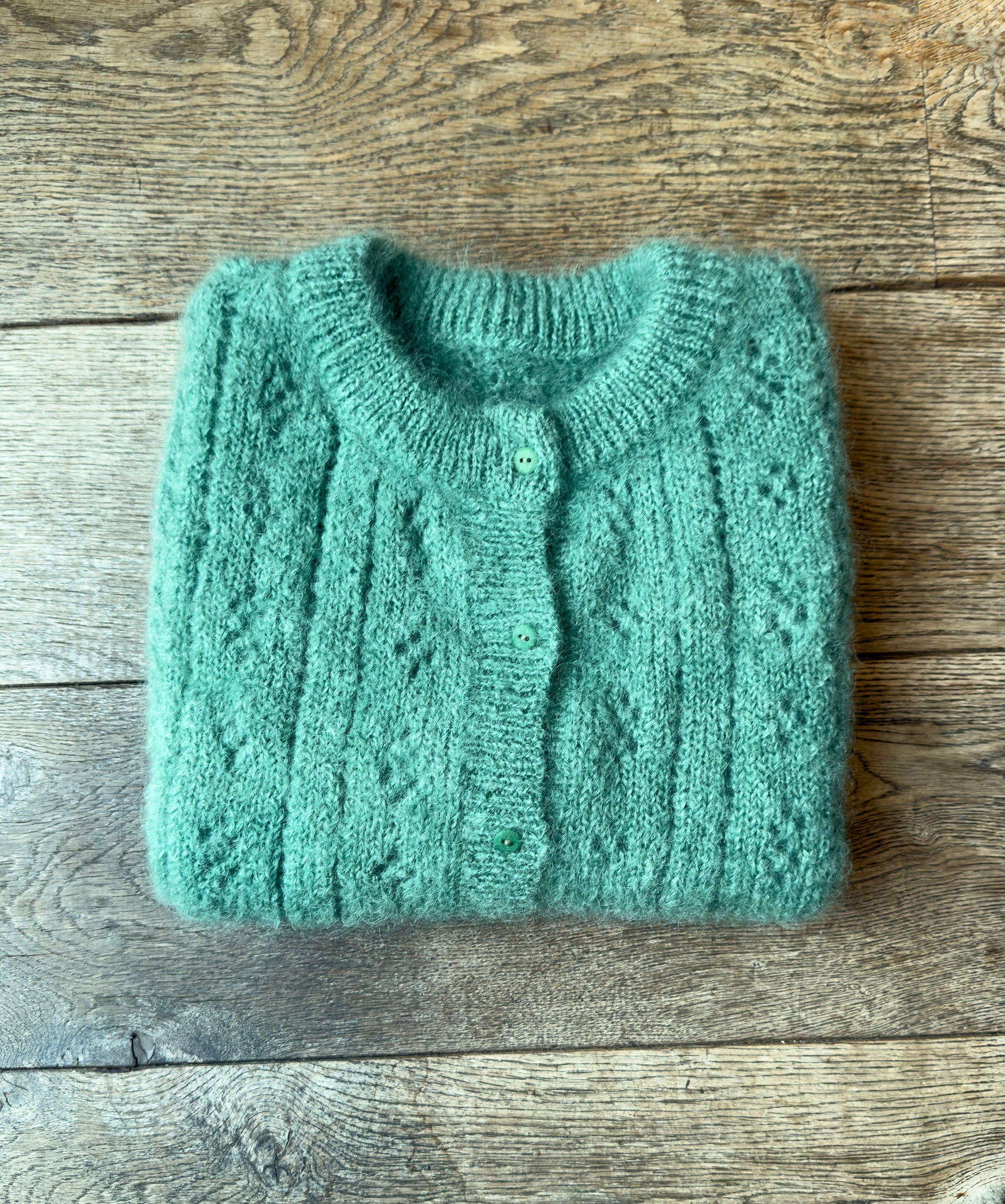 PRE-ORDER: Pointelle Knit Vest - Pistachio Green