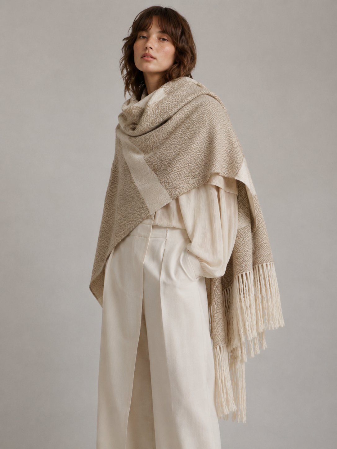 The Journey Wrap Taupe