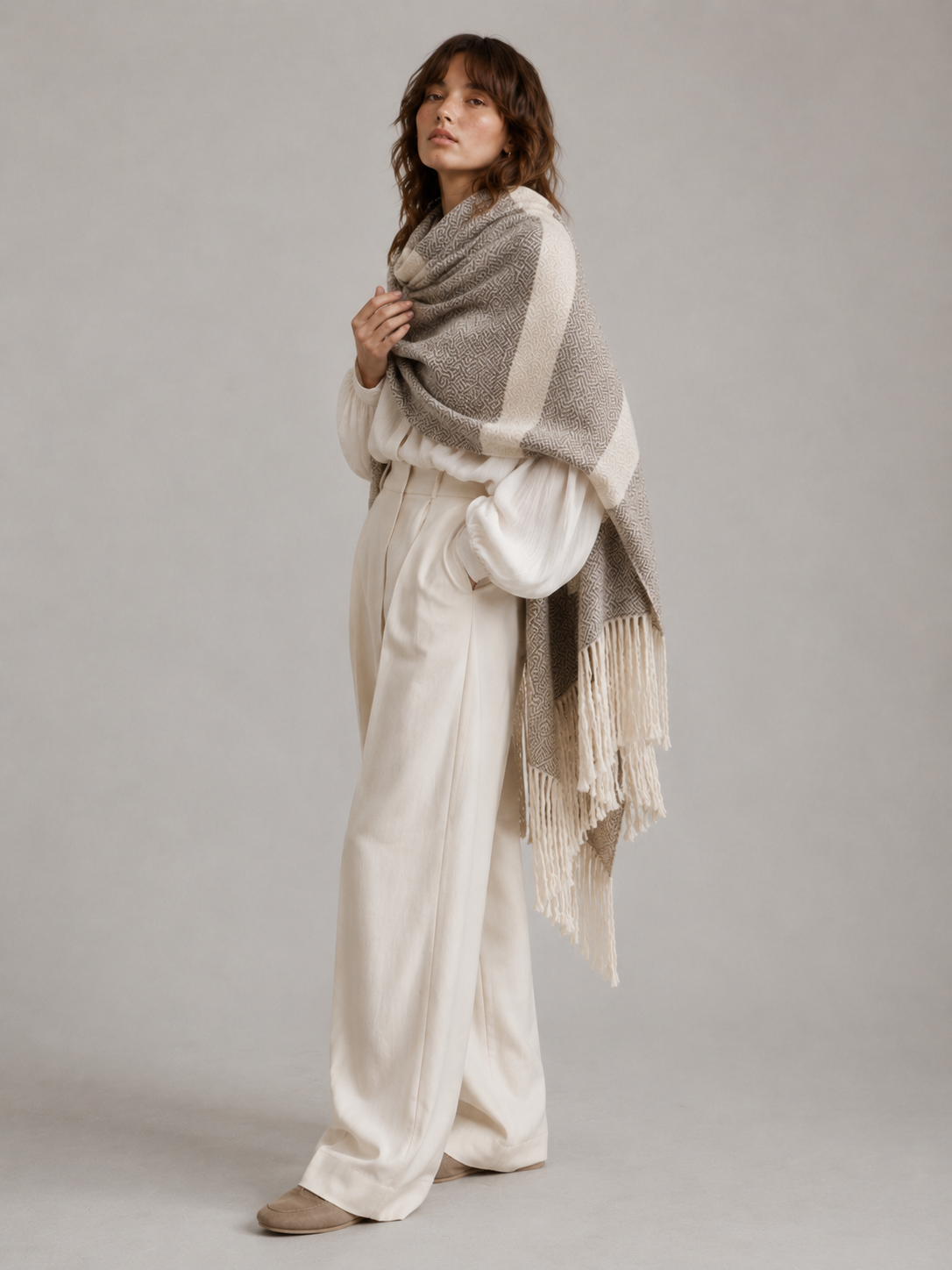 The Journey Wrap Taupe