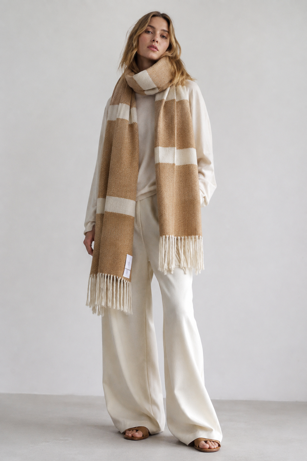 The Journey Wrap Taupe