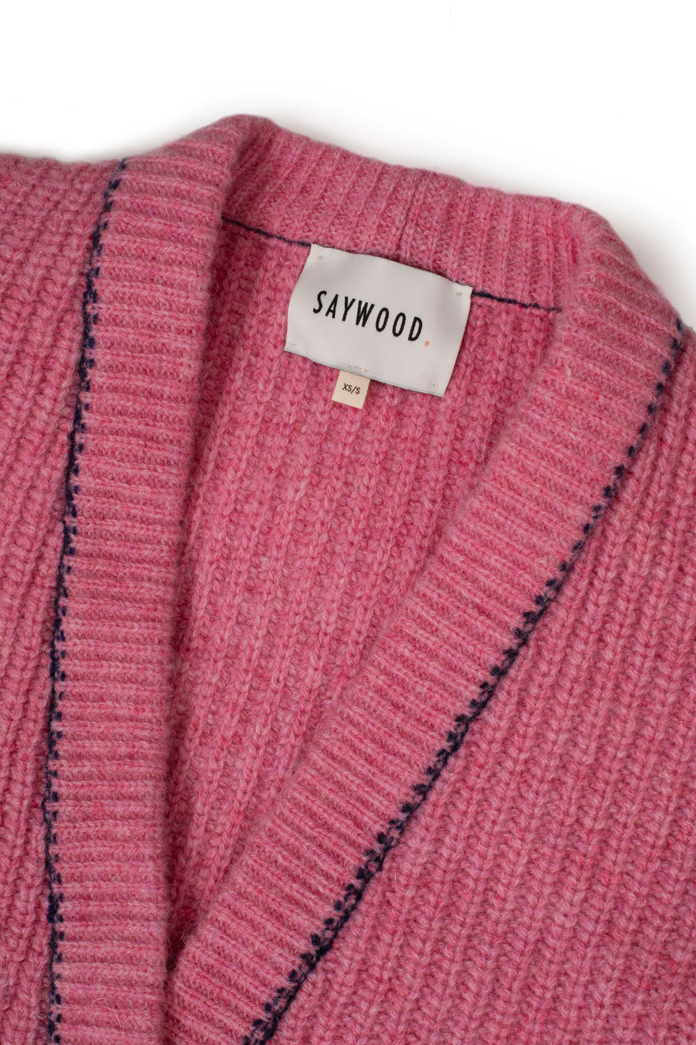 Frida Chunky Knit Cardigan, Pink