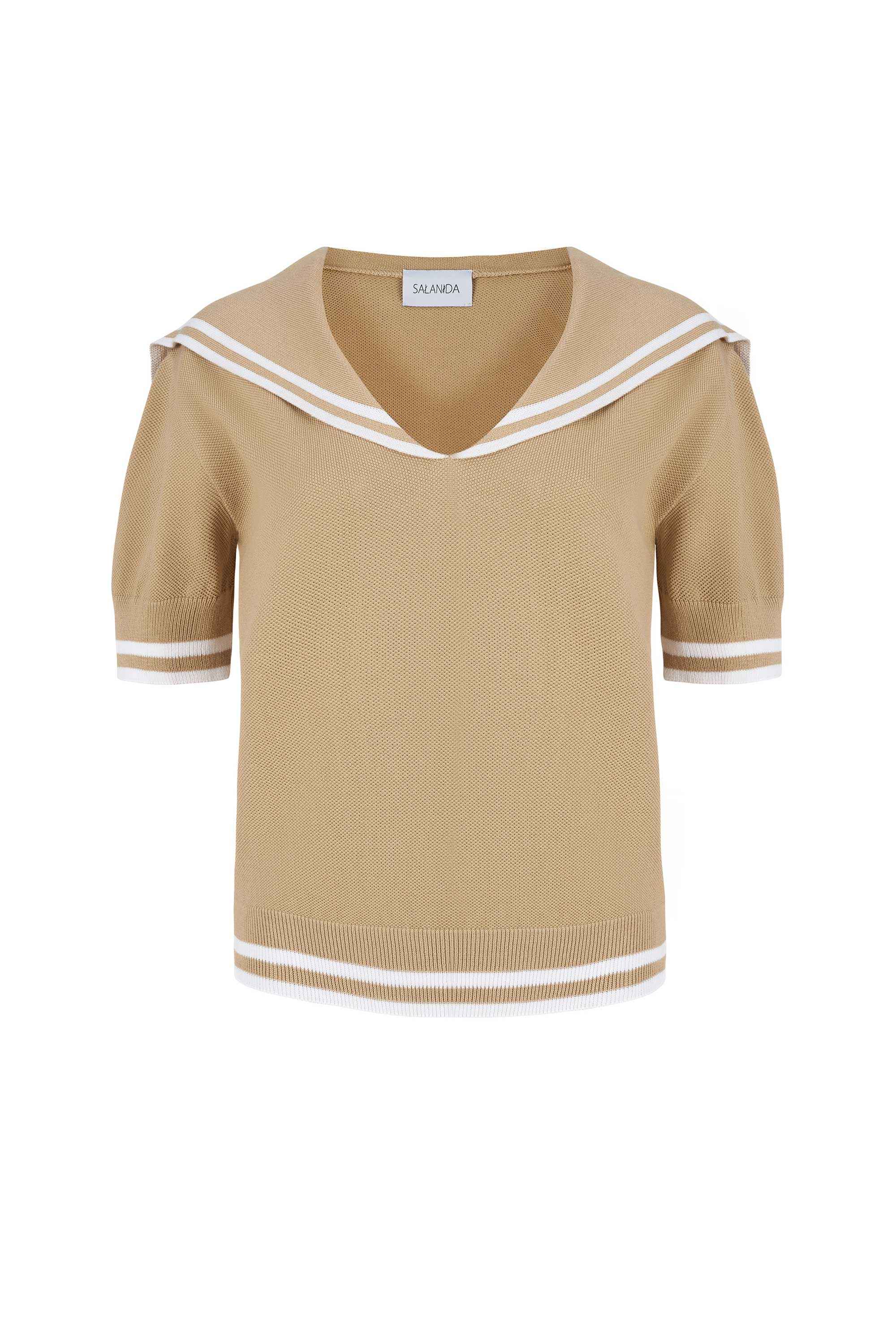 Vento Sailor top Beige