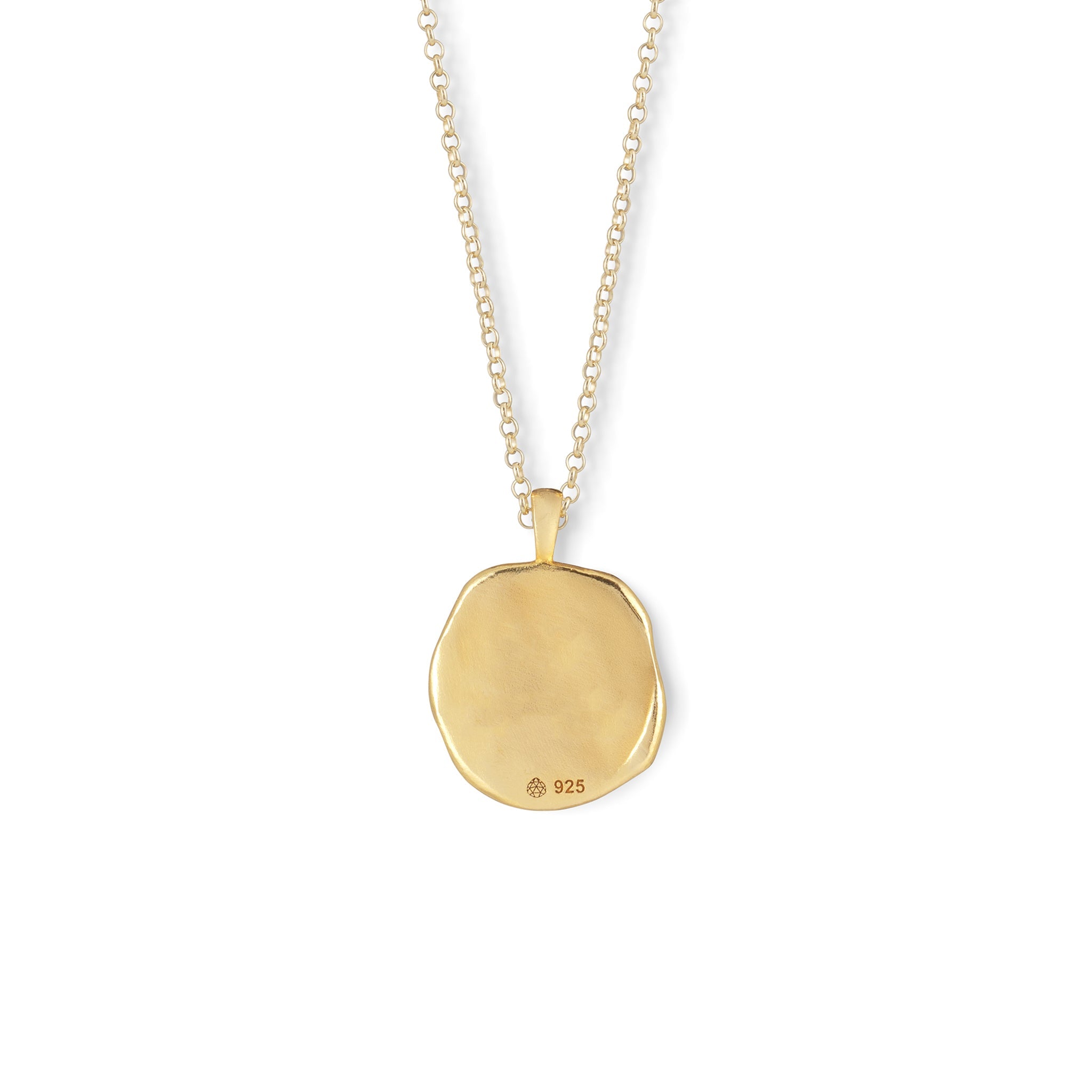 Aries Zodiac Coin Pendant Necklace