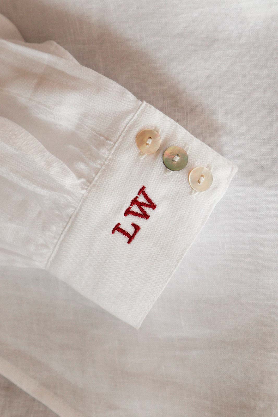 The Anna Blouse in white