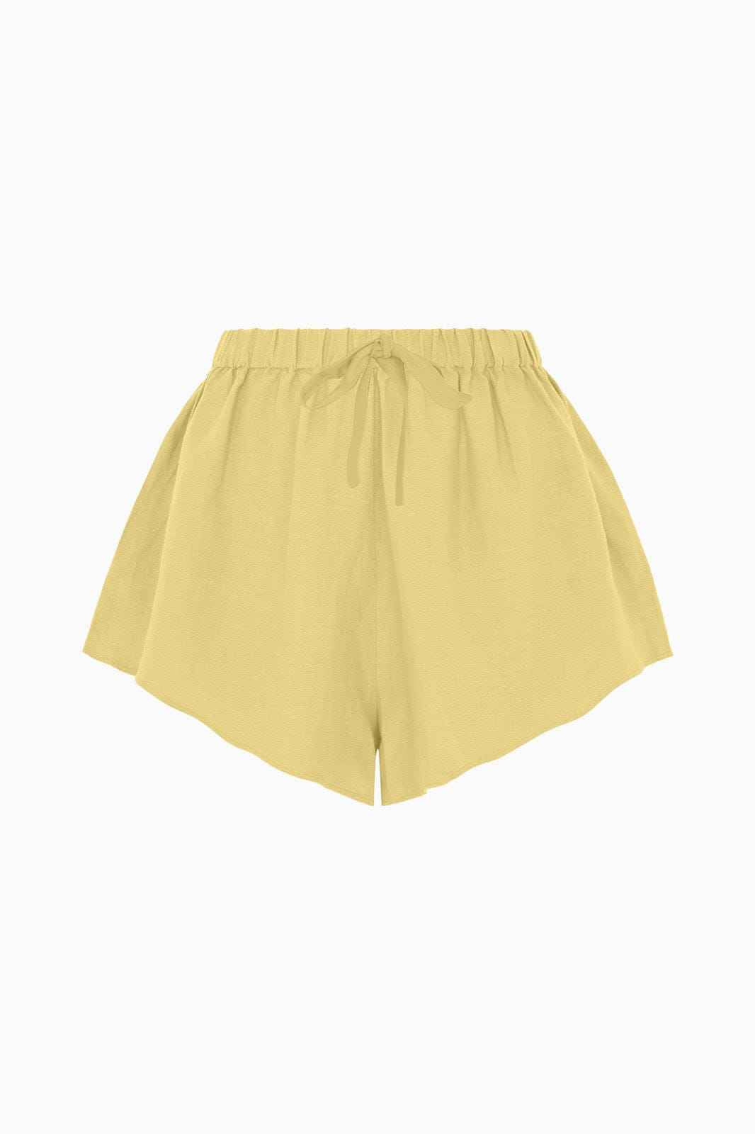 The Charlotte Shorts in yellow