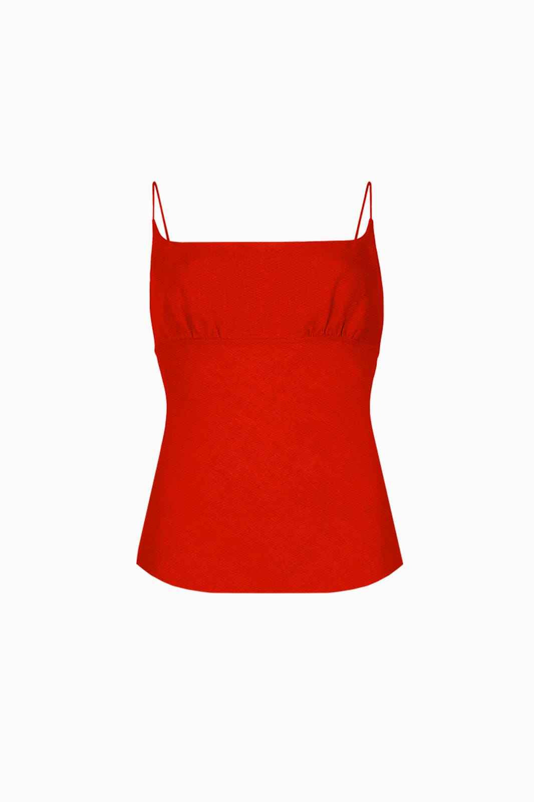 The Nicola Camisole Top in red