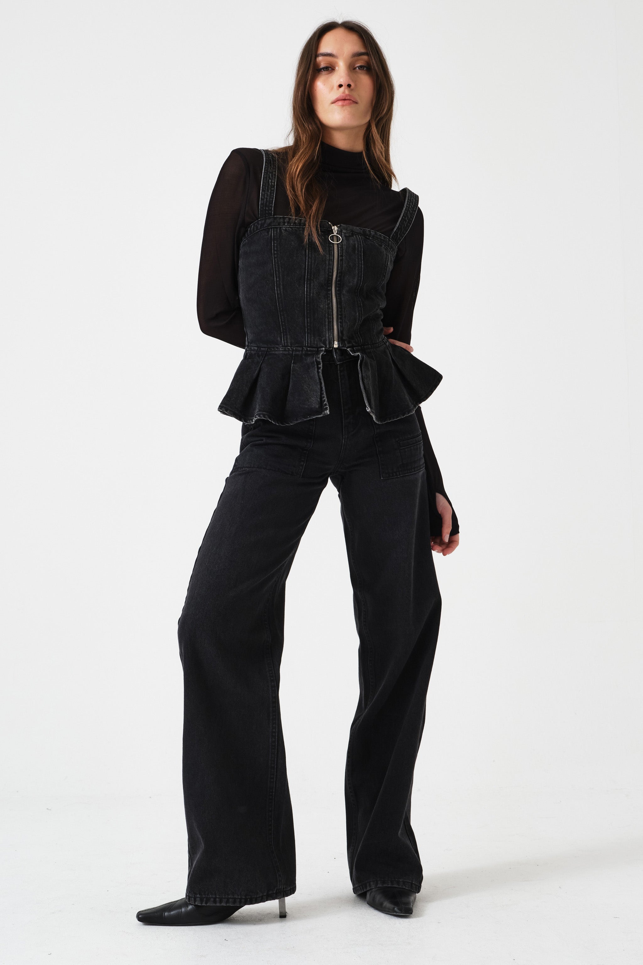 Eden Wide Leg Jean in Fairbanks - seventy + mochi