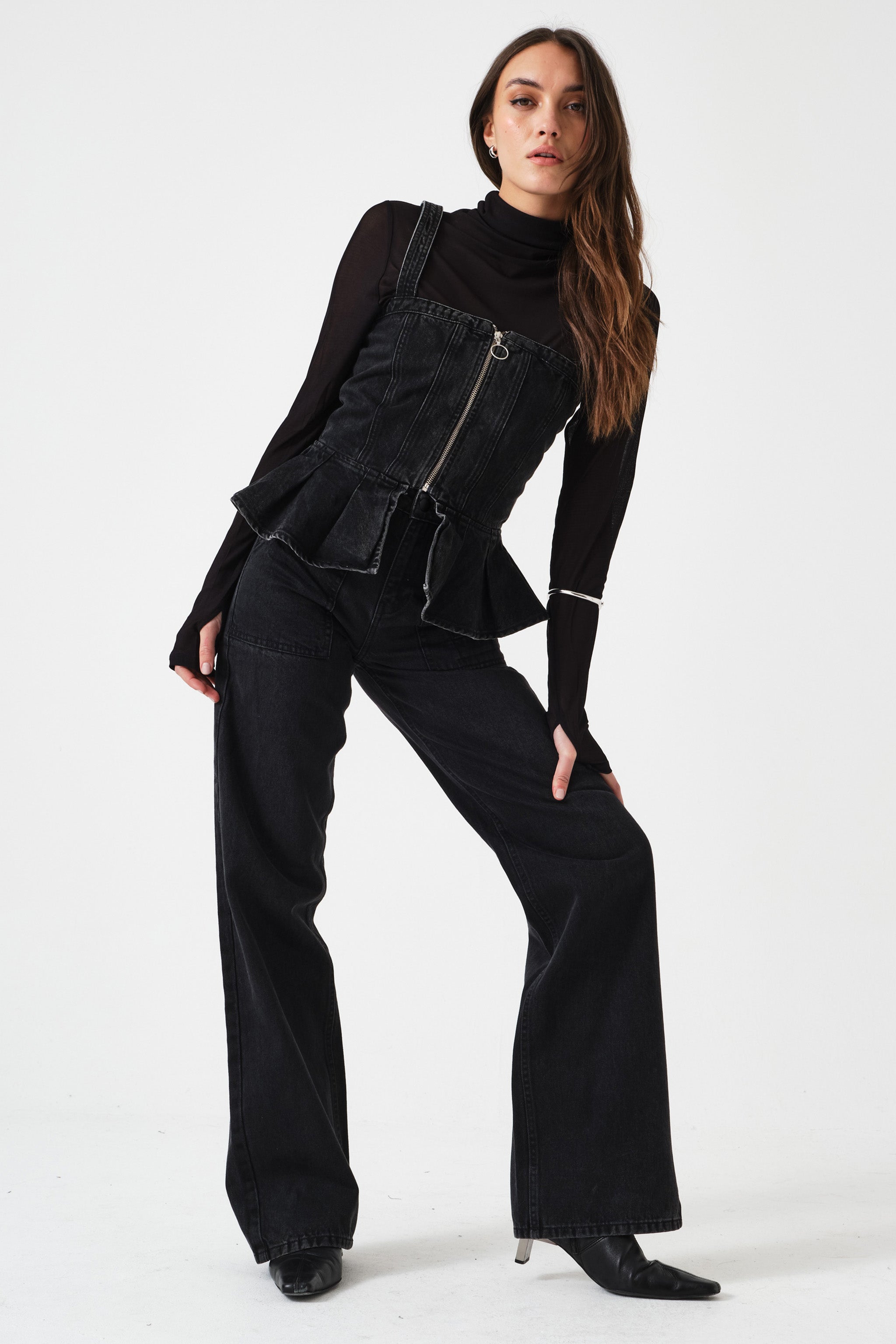 Eden Wide Leg Jean in Fairbanks - seventy + mochi